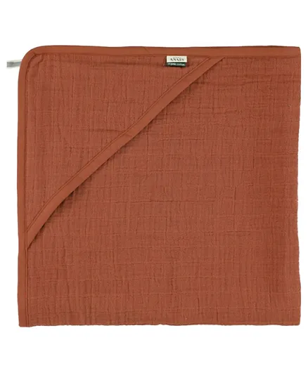 Les Reves d'Anais by Trixie Hooded Towel - Bliss Rust