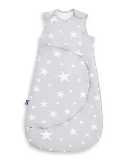 Snuz SnuzPouch Baby Sleeping Bag with Zip - White Stars