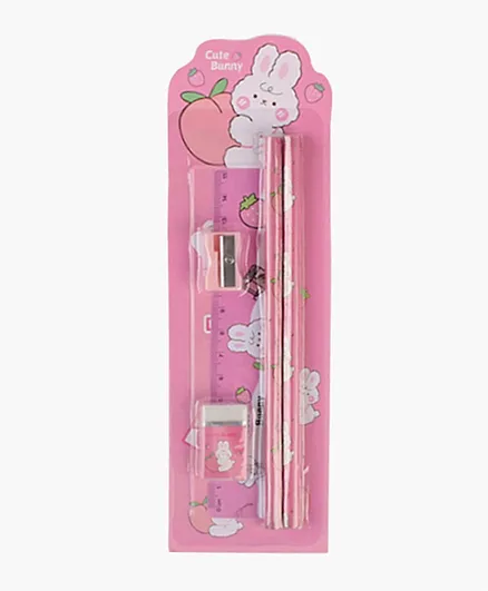 Star Babies Stationery Set Pink - 5 Pieces