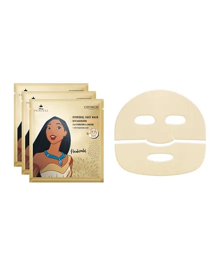 Catrice Disney Princess Pocahontas Hydrogel Face Masks - Pack of 3