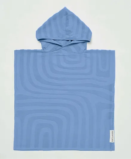 Sunnylife Terry Beach Hooded Towel - Blue