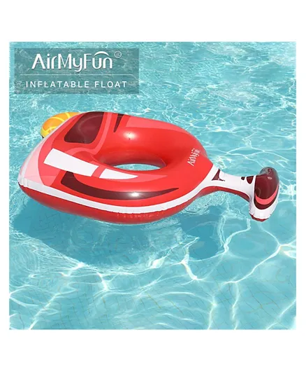 AirMyFun Glass Swim Ring - Red