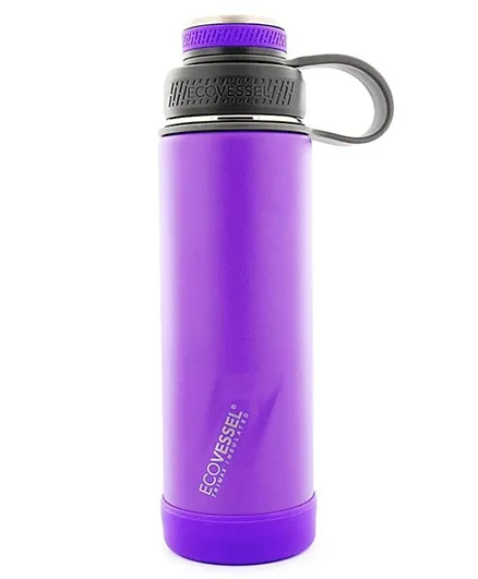 Ecovessel Vacuum Insulated Stainless Steel Water Bottle Purple Haze - 700ml