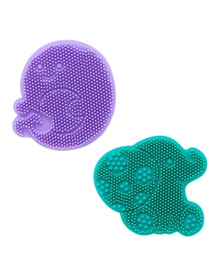 Marcus and Marcus Baby Silicone Bath and Massage Brush - Set of 2