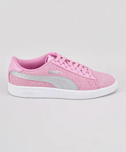 Puma Smash V2 Glitz Glam Shoes - Pink