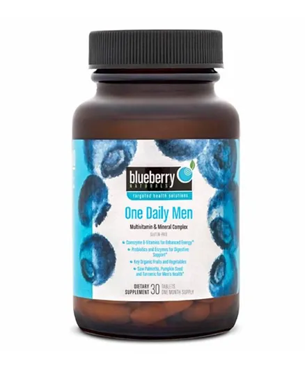 Blueberry Naturals One Daily Men Tablets B4003 - 30 Tablets