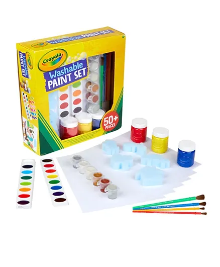 Crayola Kids Washable Paint Set Multicolor - Pack of 42