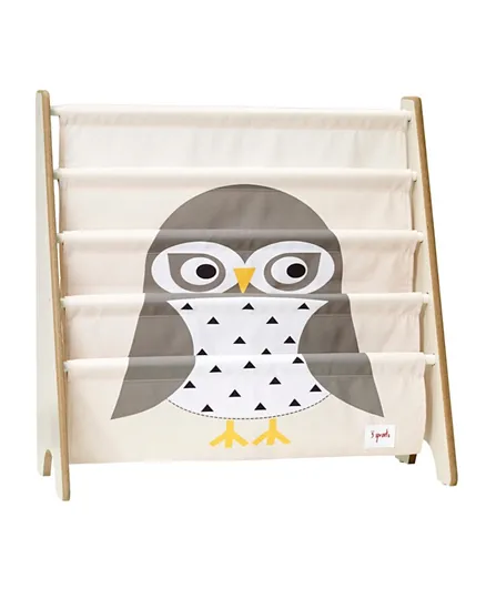 3 Sprouts Book Rack - Owl