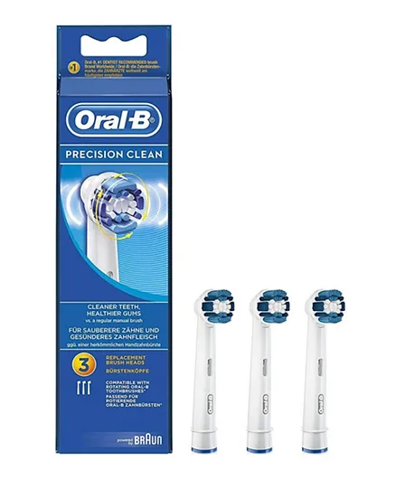 Oral-B EB20 FlexiSoft Replacement Brush Heads - Set of 3