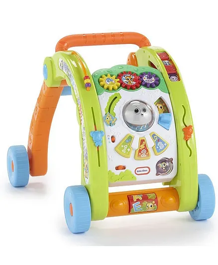 Little Tikes 3 in 1 Activity Walker - Orange and Green