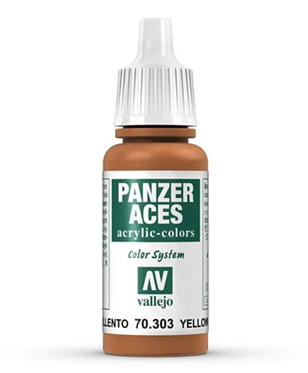 Vallejo Panzer Aces 70.303 BF9058 Yellowish Rust - 17ml