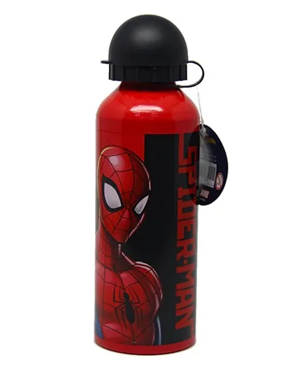 Marvel Spider Man Classic Metal Insulated Sipper Bottle Red - 500mL