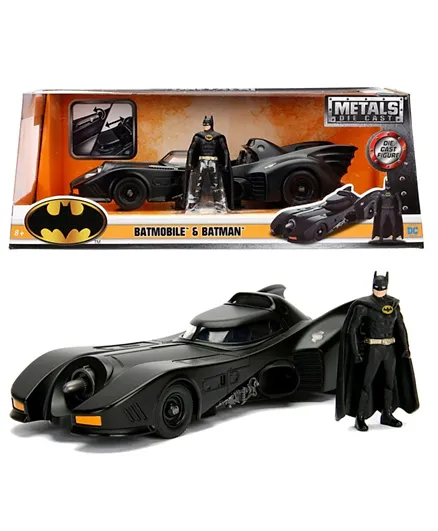 Jada Batman 1:24 Scale 1989 Batmobile - Black
