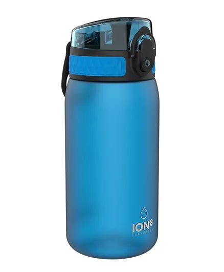 Ion8 Pod Leak Proof Frosted Blue Water Bottle - 350mL