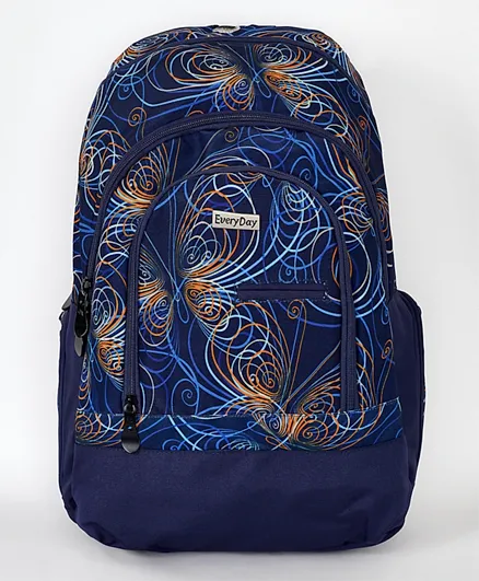 Generic Everyday Backpack Blue - 18 Inches