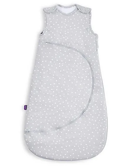 Snuz SnuzPouch Baby Sleeping Bag with Zip - White Spot