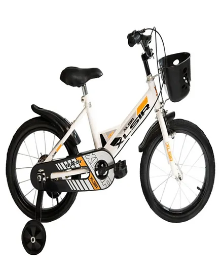 ليتل انجل دراجة للاطفال إكسلسير بيضاء - 12 بوصة