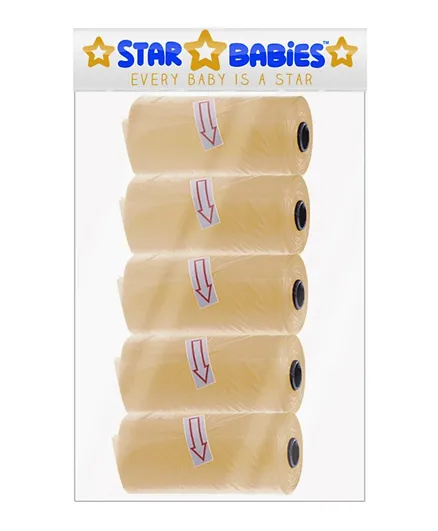 Star Babies Scented Bag, Pack of 5 - Ivory
