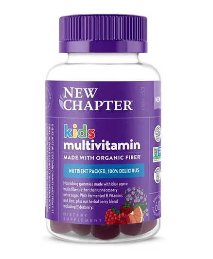 New Chapter Kids Multivitamin Gummies - 60 Count