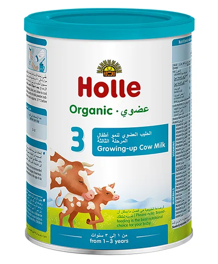 Holle Organic Growing Up Milk 3 Infant Formula - 400g