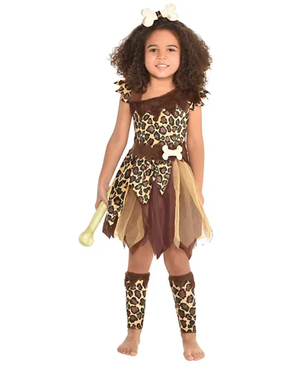 Costumes USA Party Centre Cave Girl Costume - Brown