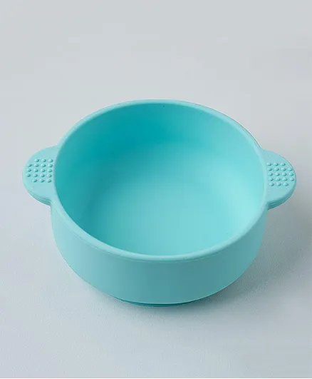 PAN Home Dorin Baby Silicone Bowl With Suction Blue - 350mL