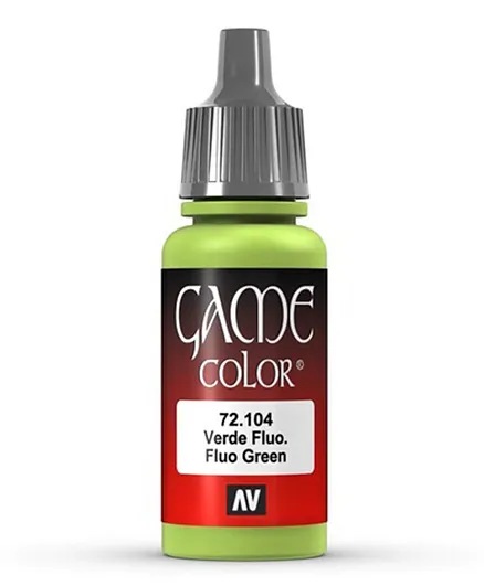 Vallejo Game Color Paint 72.104 Fluo Green - 17ml