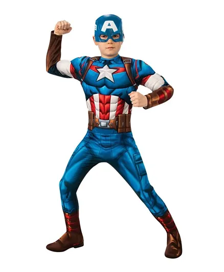 Rubie's Captain America Costume - Medium - Multicolour