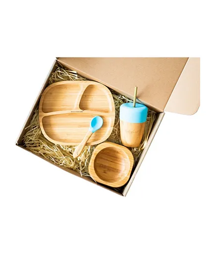 Eco Rascals Bamboo Classic Section Plate Gift Set - 4 Pieces