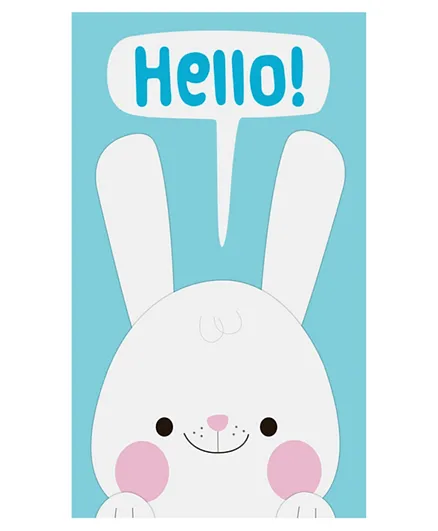 Factory Price Hello Bunny Playmat for Kids Room - White and Blue