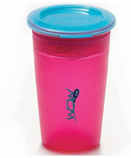 Wow Cup Pink Tumbler with Freshness Lid - 225ml