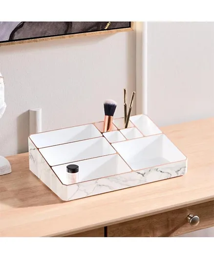 HomeBox Marble Cosmetic Organizer