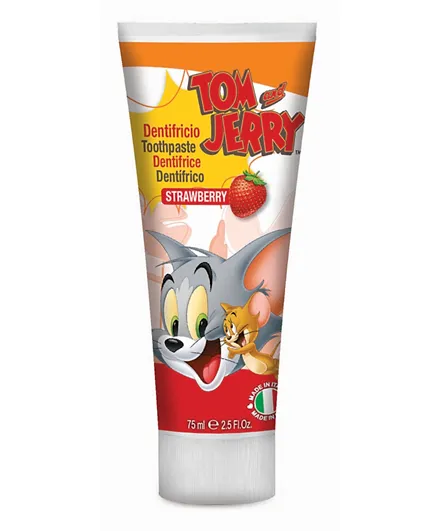 Naturaverde Tom & Jerry Strawberry Toothpaste - 75mL