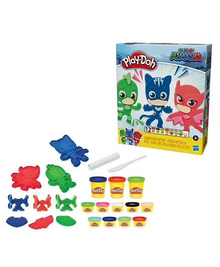 Play-Doh PJ Masks Hero Set with 2 Play-Doh Cans