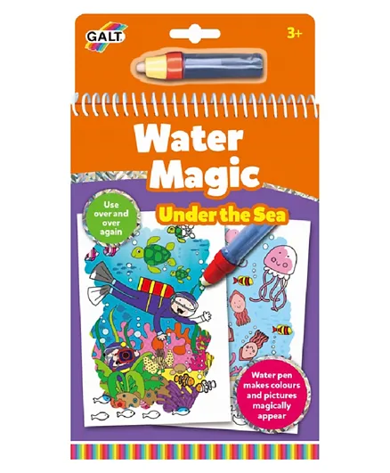 Galt Toys Water Magic  Under The Sea - 8 Pages