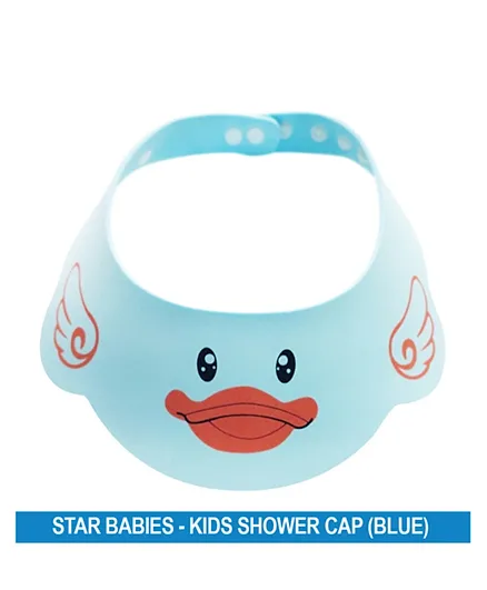 قبعة استحمام للأطفال من ستار بيبيز - أزرق