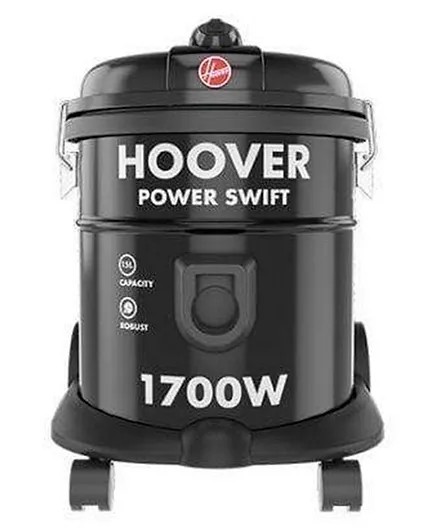 Hoover Power Swift Compact Tank Vac 15L 1700W HT85-T0-ME - Black