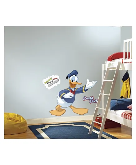 RoomMates Donald Duck Peel & Stick Giant Wall Decal - Multicolour