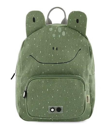 Trixie Mr. Frog Backpack Green - 12 Inch