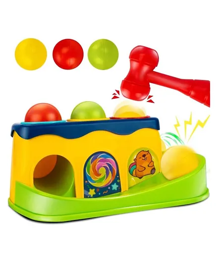 Baybee Hammering Pounding Bench Toys - 5 Pieces