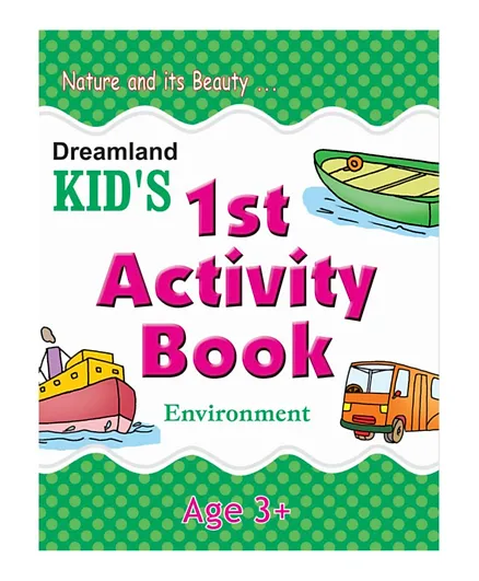 Kid's 1st Activity Book Environment - English