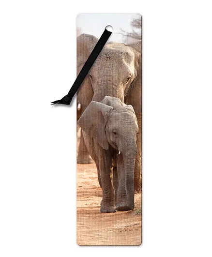 IF 3D Bookmark - African Elephant