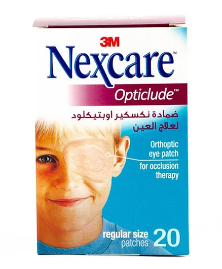 Nexcare Opticlude Orthoptic Eye Patch, Regular - 20 Patches