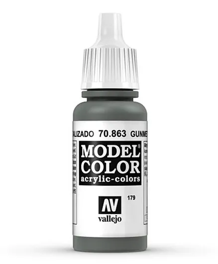 Vallejo Model Color 70.863 Gunmetal Grey - 17mL