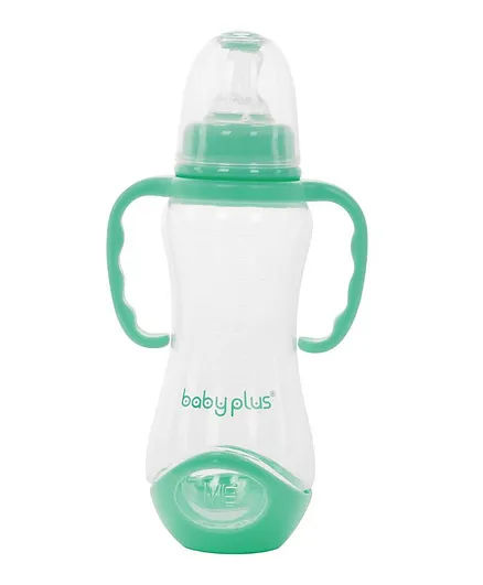 Baby Plus Feeding Bottle Green - 225ml