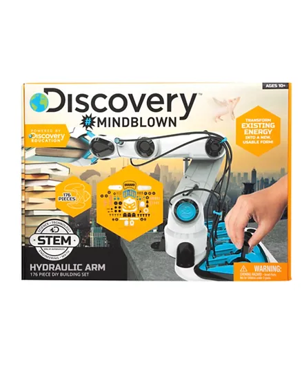 Discovery Toy Diy Robotic Arm With Hydraulic - Multicolor