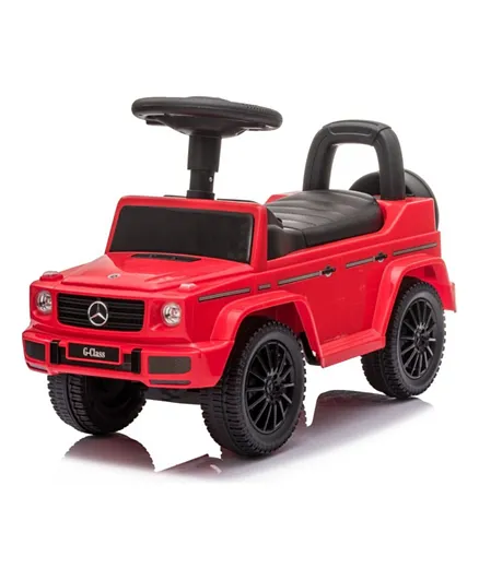 Myts Licensed Mercedes G Wagon 3-in-1 Push Ride-On Car - Red