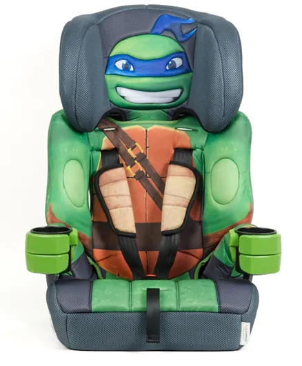 Kids Embrace Teenage Mutant Ninja Turtles Combination Booster Car Seat - Multicolor