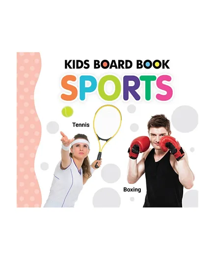 Kids Board Book Sports - English