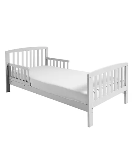 سرير أطفال مع مرتبة سرير من كيندر فالي سيدني، لون أبيض